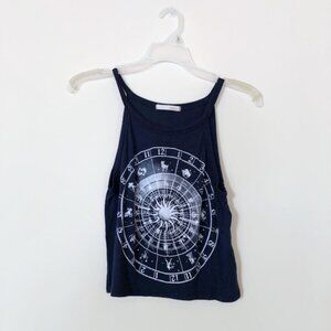 Navy blue tank top, Lightweight top ✿